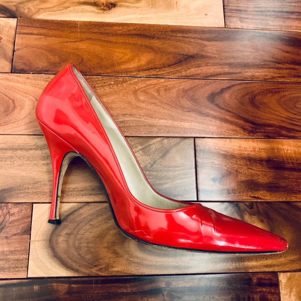 Manolo Blahnik Red Heels - Picture 4 of 4